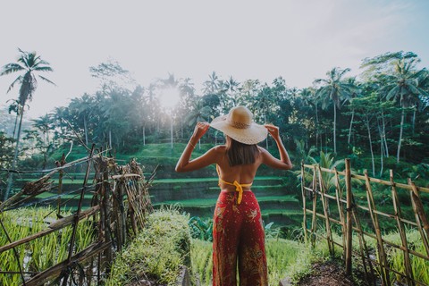 Ubud White Water Rafting, Rice Terrace and Jungle Swing