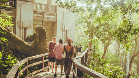 Cretya Ubud, Monkey Forest, and Tegalalang Rice Terrace with Extreme Swing Private Tour