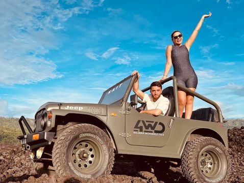 Volcano Jeep Adventure and Ubud Tour