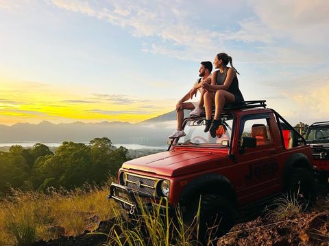 Volcano Jeep Adventure and Ubud Tour