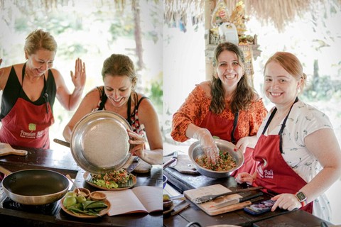 Ubud Cooking Class, Rice Terraces and Tirta Empul Temple Tour