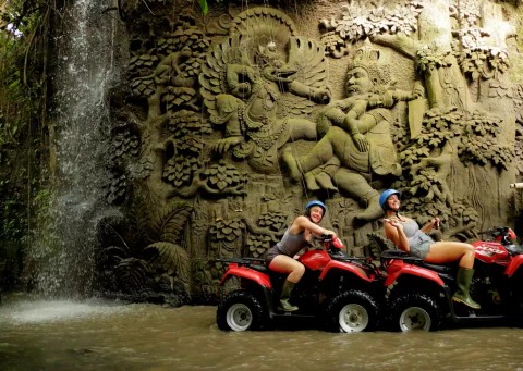 KeepAll Bali Adventure Cave ATV, Tukad Cepung & Kanto Lampo Waterfall Tour