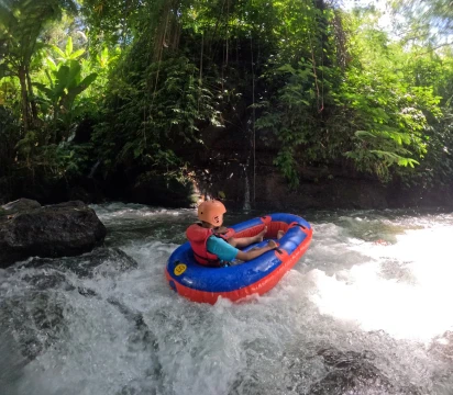 Ubud Pekerisan River Tubing Adventure with Hotel Transfers