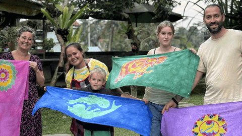 Traditional Balinese Batik Painting Experience
