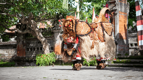 Batubulan village